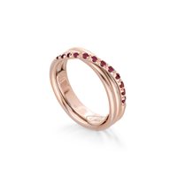 Anello Rubinia Donna Prezioso Collection Filo Della Vita in Oro rosa Rubino 0.2 Ct AN8RRB-15 - AN8RRB-15